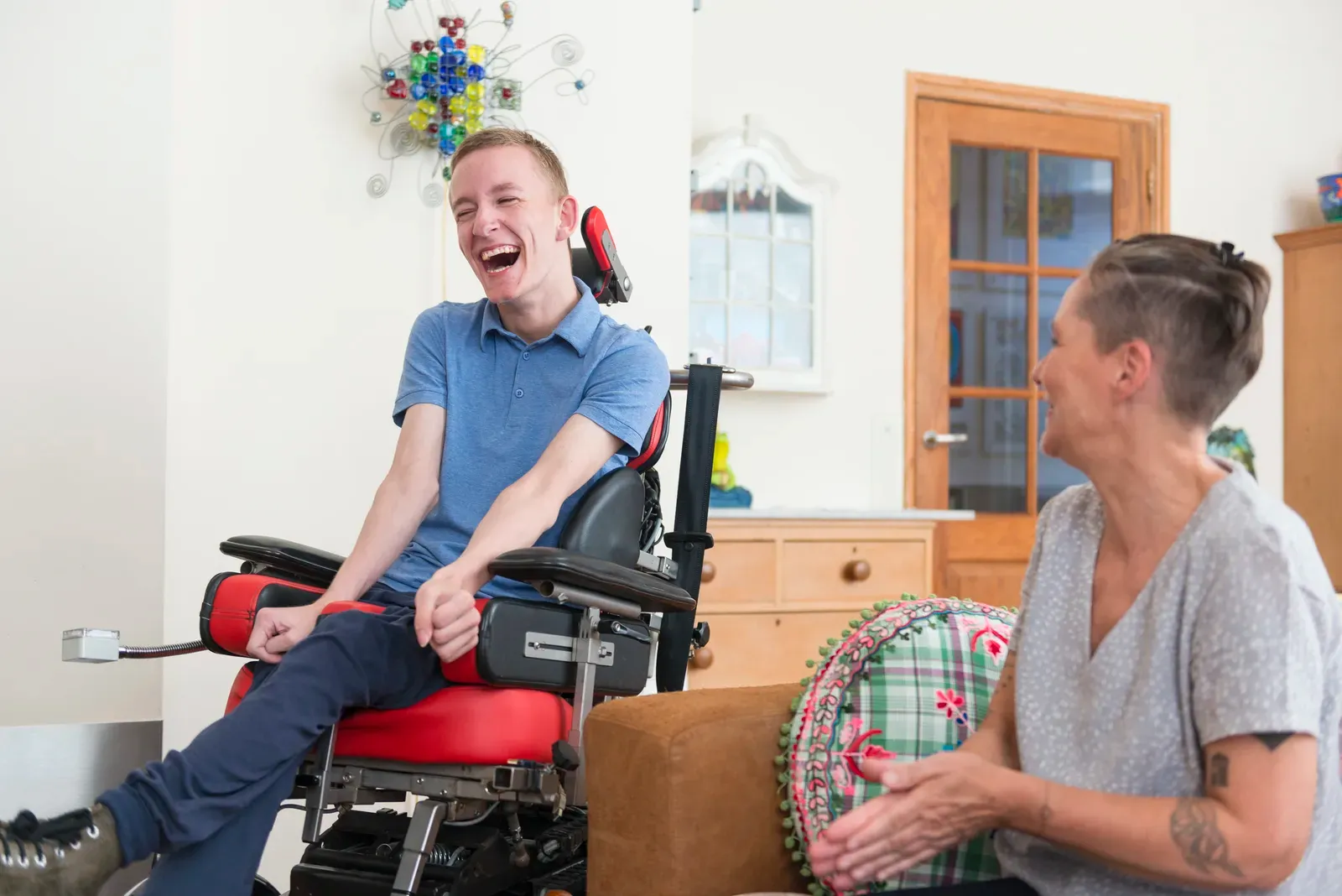 People Building Independence at Home